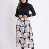 Saia Midi Poliester Arabella