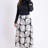 Saia Midi Poliester Arabella