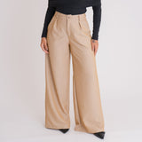 Calça Feminina Alfaiataria Poliéster Lorena