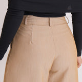 Calça Feminina Alfaiataria Poliéster Lorena
